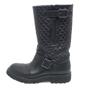 Chanel Shoe Engineer - G28566y07860 Matelasse Coco Mark BK37 Notation